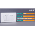 American Style Electrical Application 4 Gang Wall Button and Switches